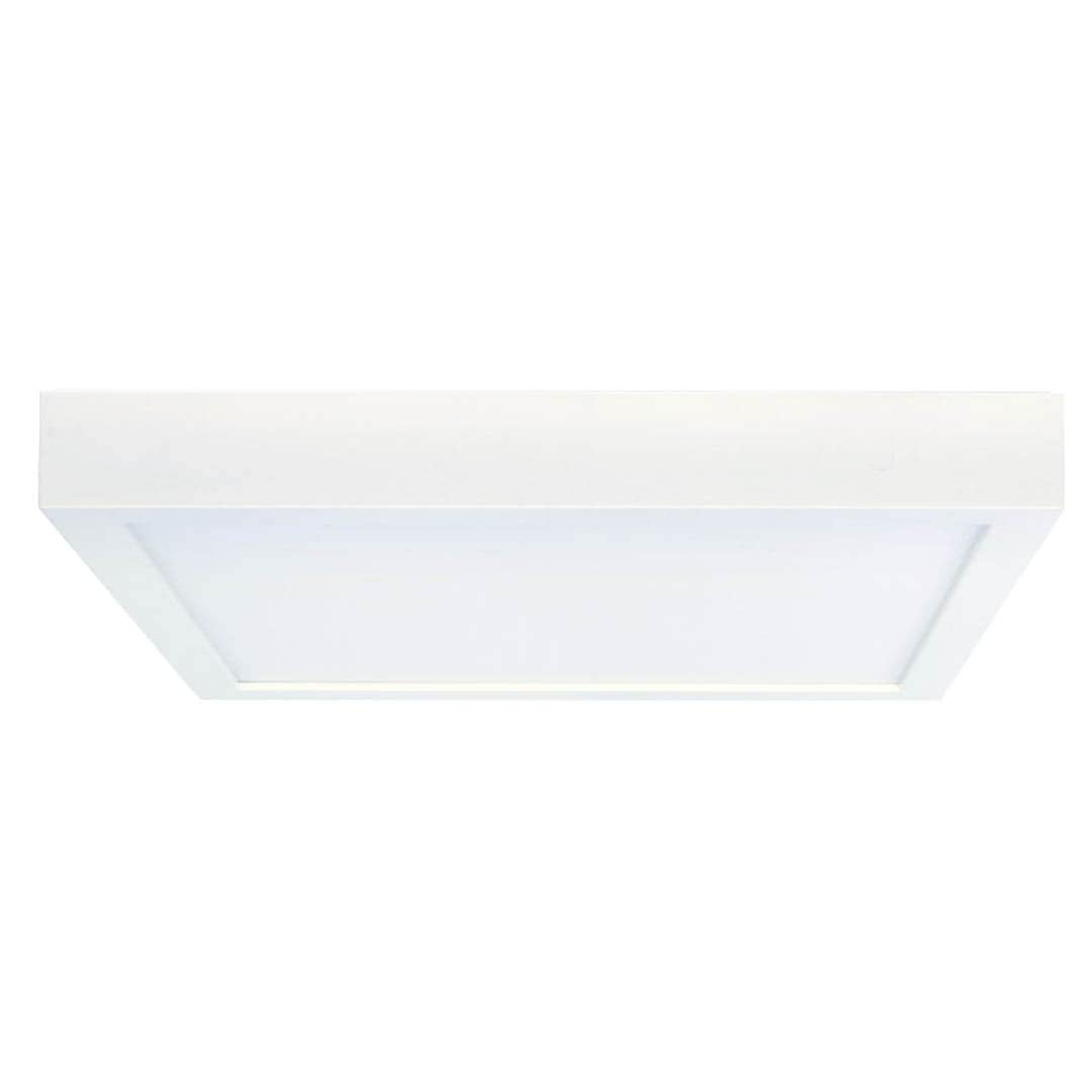 Bulbrite Single Led 9 Square Flush Mount Fixture 75W Equivalent