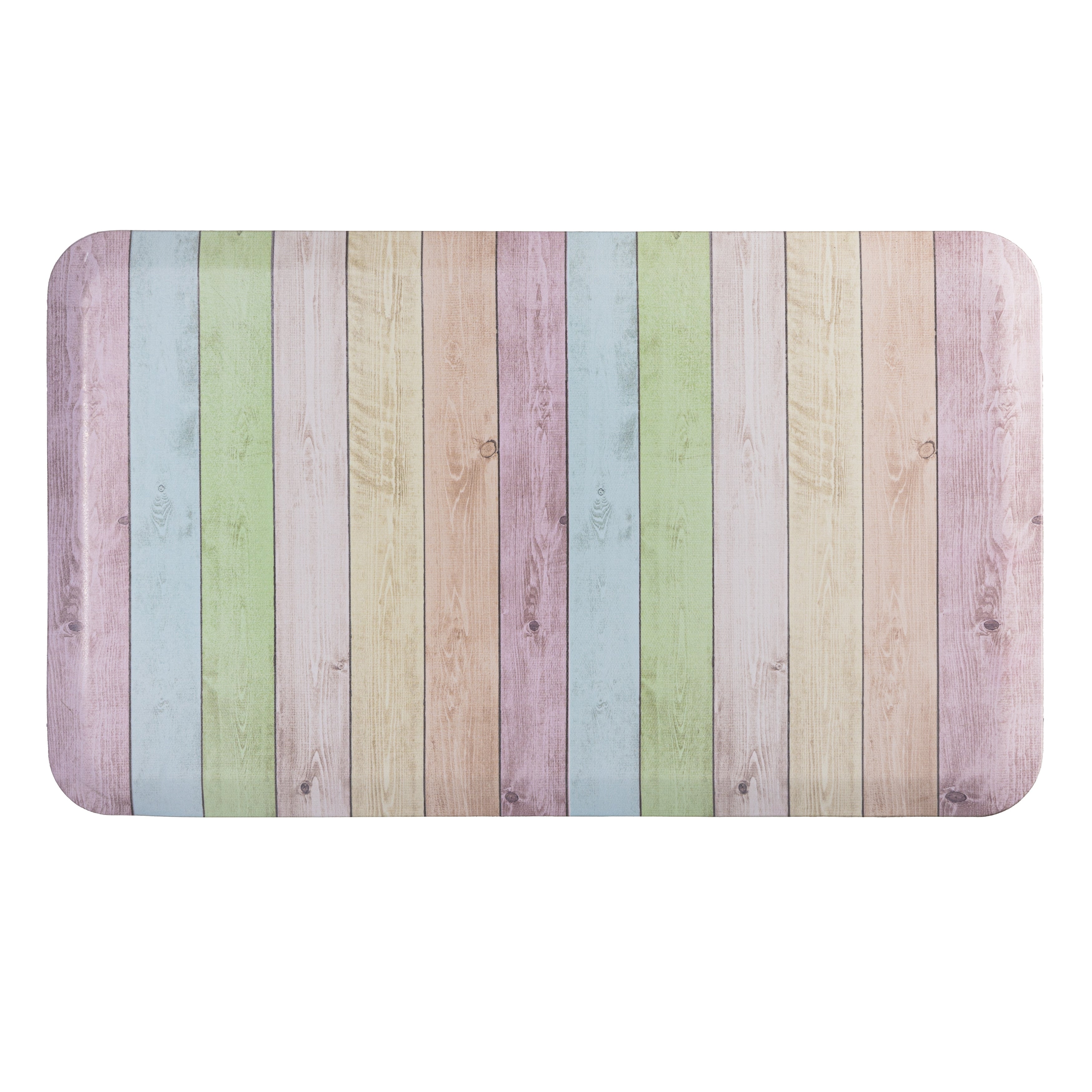 Bunny Blooms Colorful Anti Fatigue Kitchen Mat 30 X 18