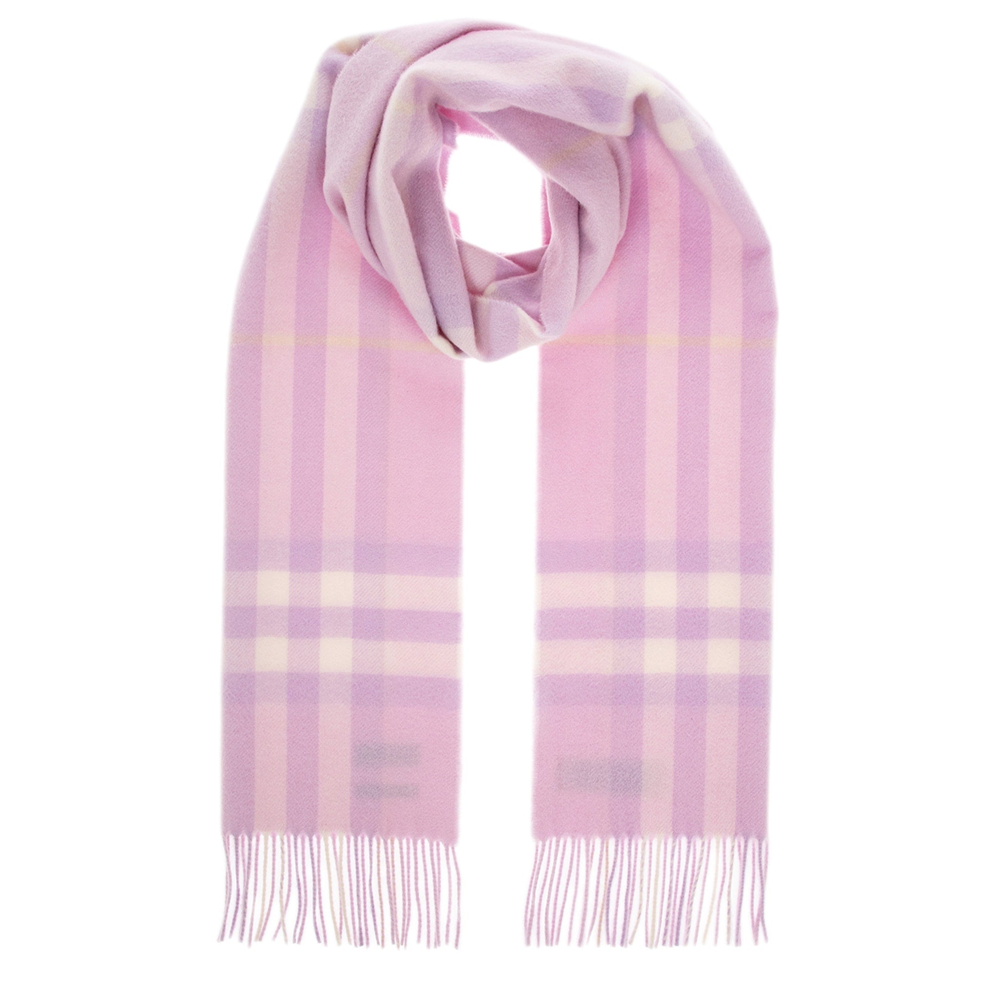 Burberry Check Cashmere Scarf