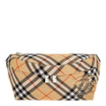 Burberry Mens Check Belt Bag Sand