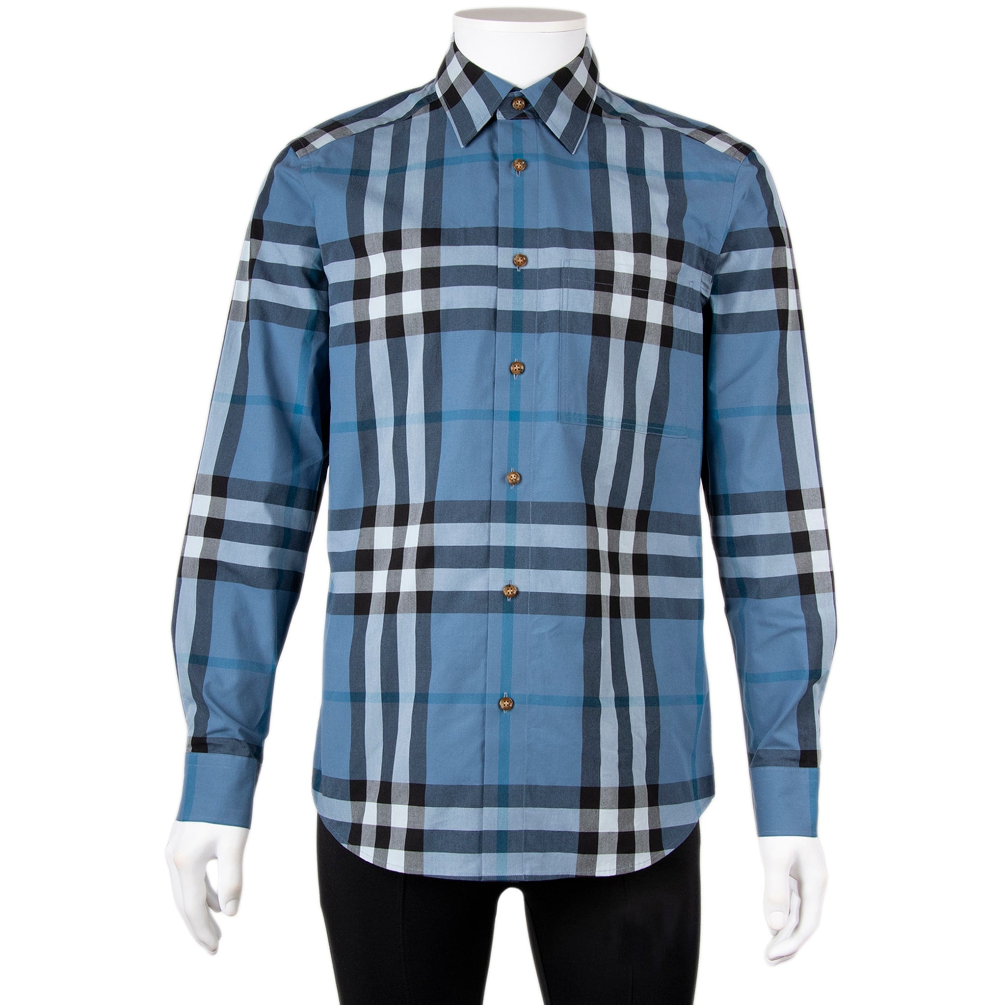 Burberry Mens Claverdon Regular Fit Cotton Shirt