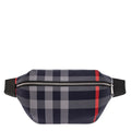 Burberry Mens Sonny Check Belt Bag Navy Check