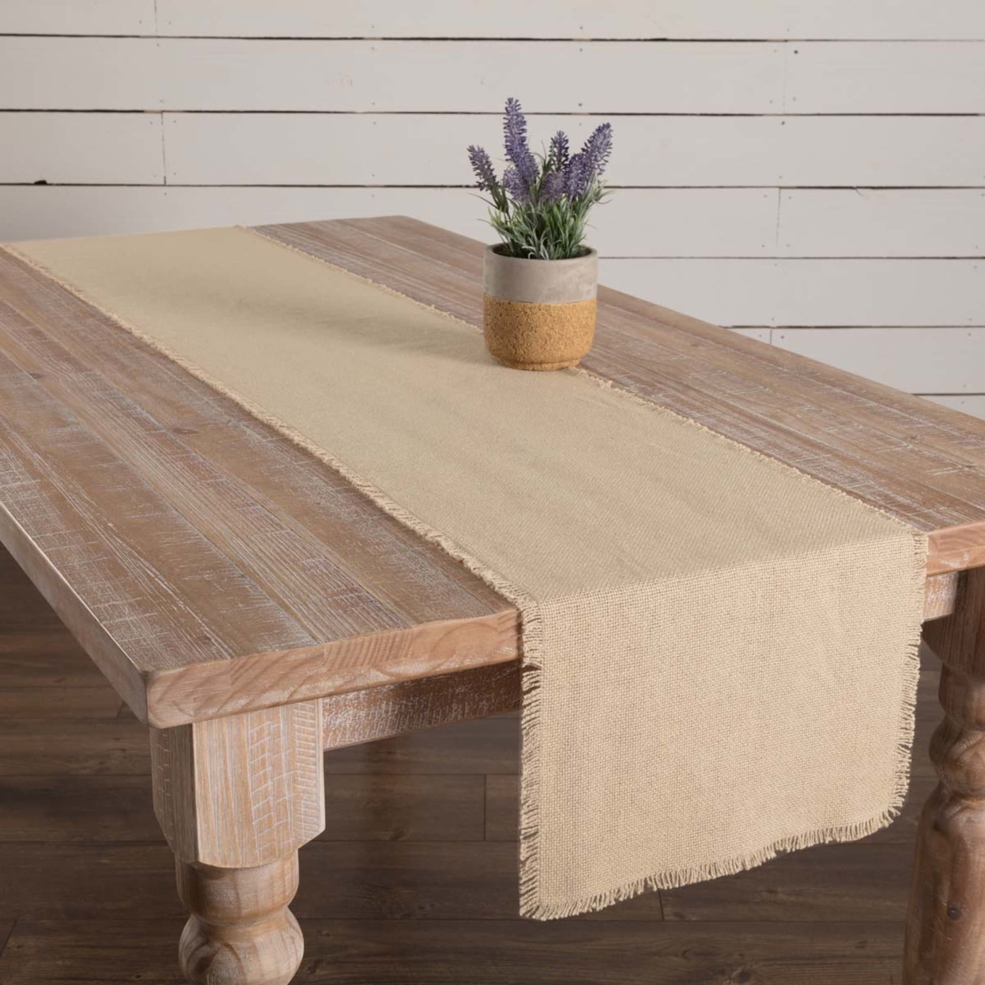 Vintage Burlap Runner