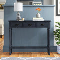 Burlington 3 Drawer Wood Console Table