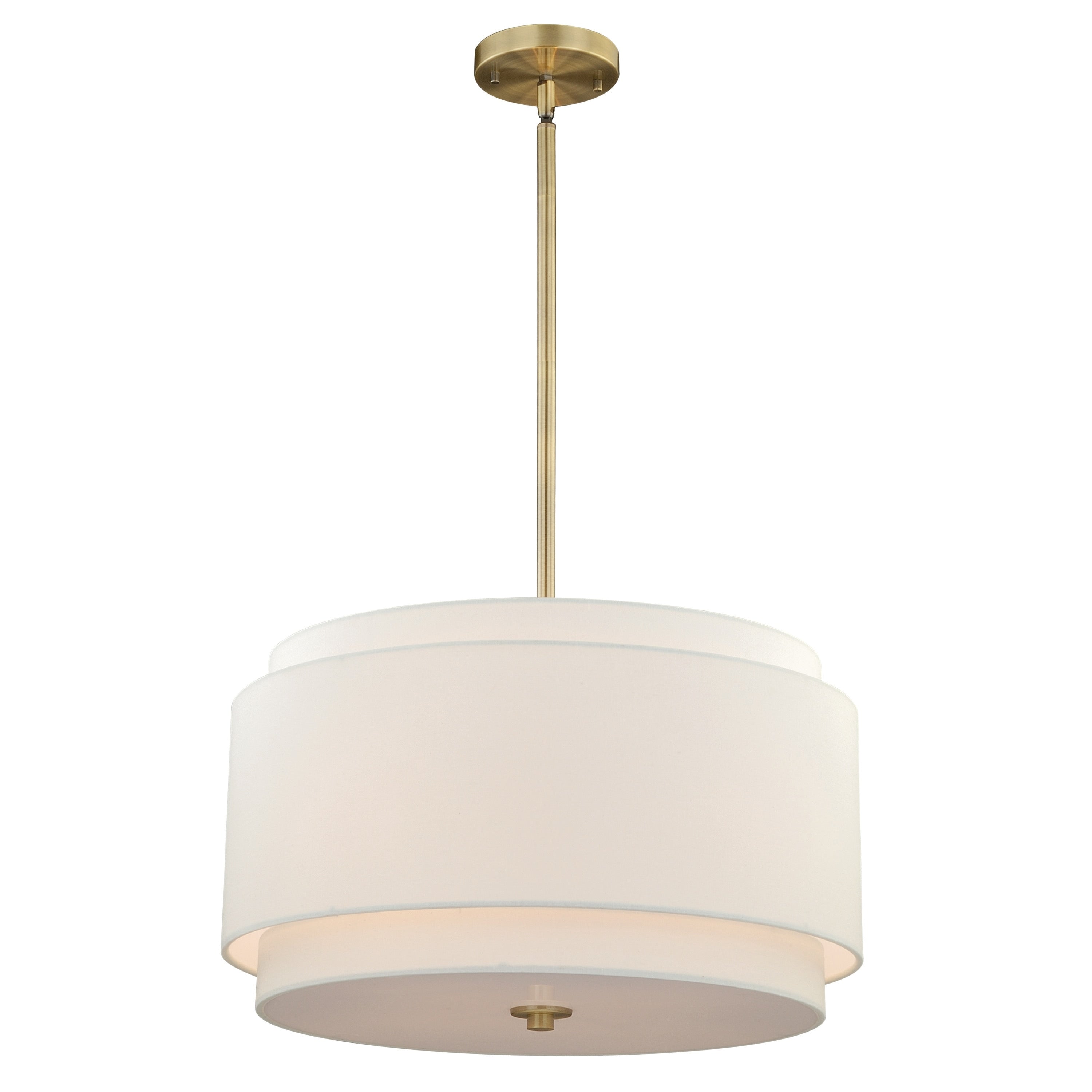 Vaxcel Burnaby 4L Pendant Matte Brass