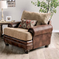 Burton Traditional Brown Armchair By Foa