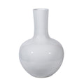Busan White Globular Vase Xl