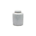 Busan White Porcelain Tea Jars Small