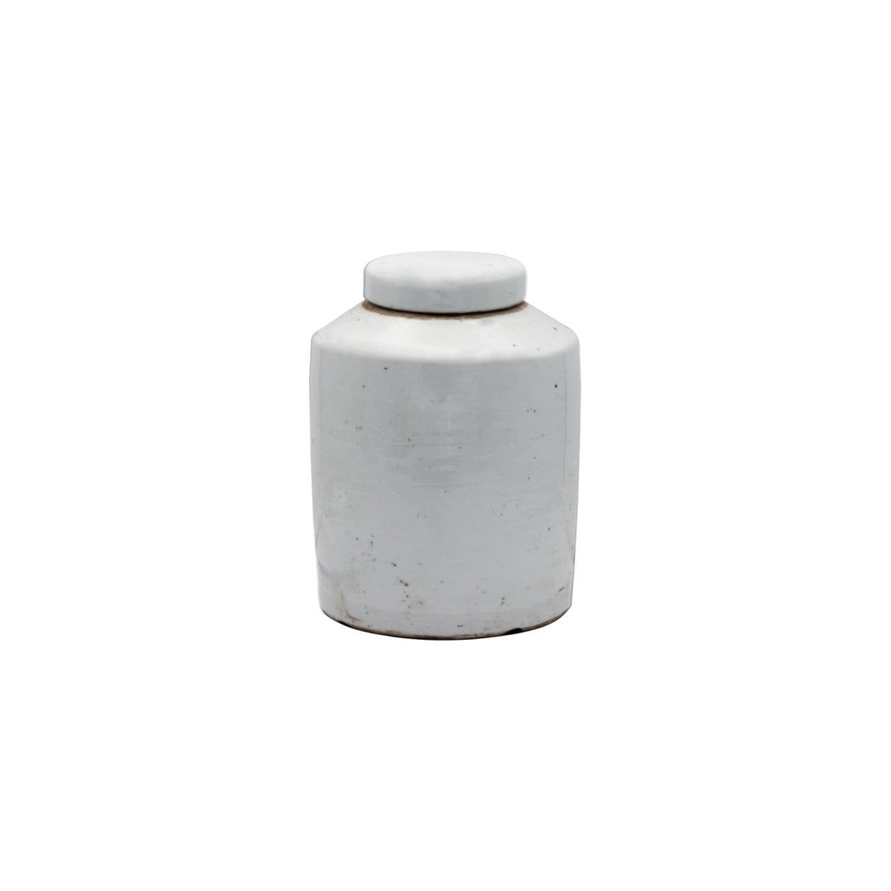 Busan White Porcelain Tea Jars Small