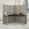 Bush Business Furniture Easy Office 60W L Shaped Cubicle Desk