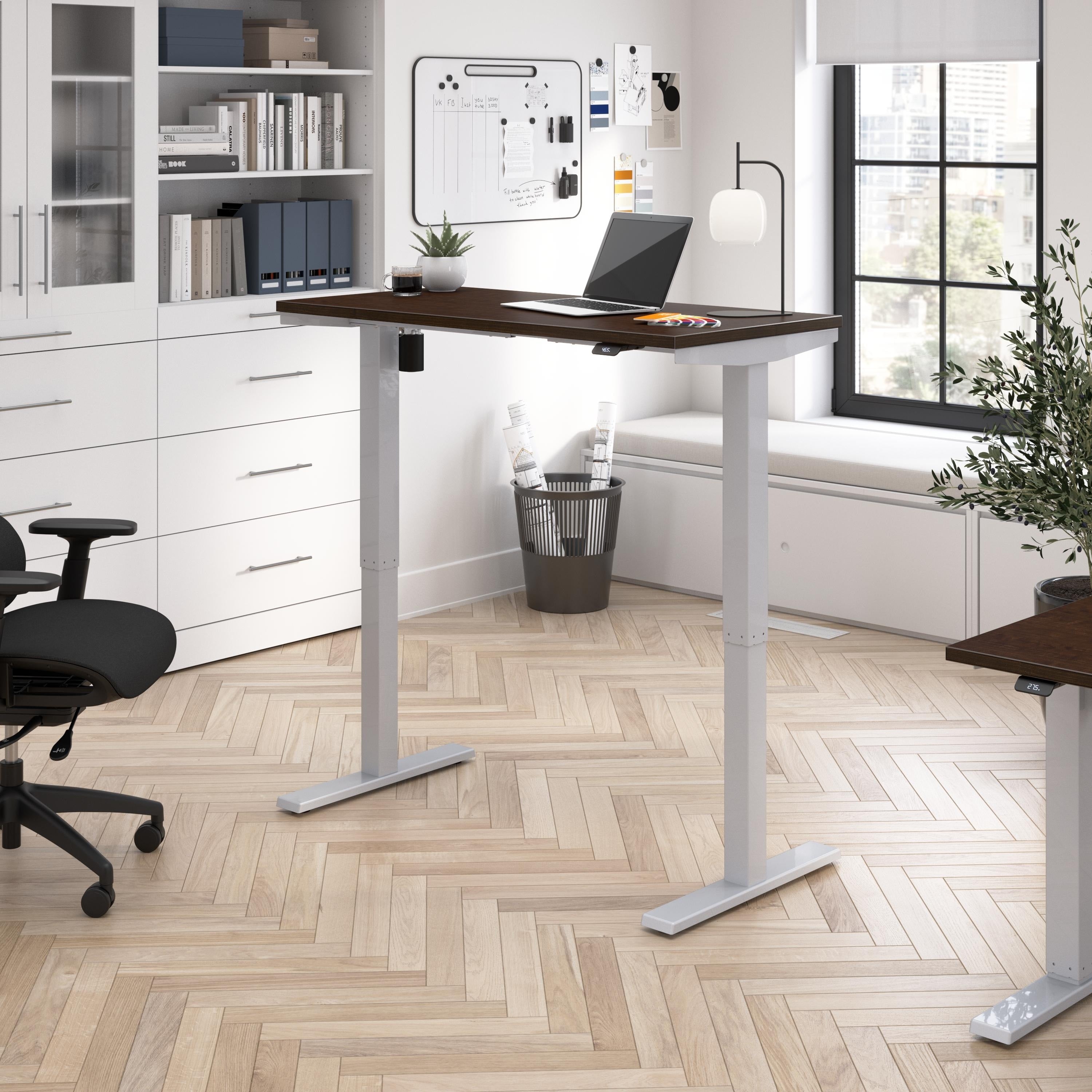 Move 40 48W X 24D Adjustable Standing Desk By Bush Business Furniture
