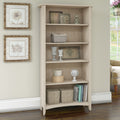 The Gray Barn Lowbridge 5 Shelf Bookcase In Antique White