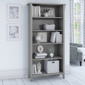 The Gray Barn Lowbridge Cape Cod Grey 5 Shelf Bookcase