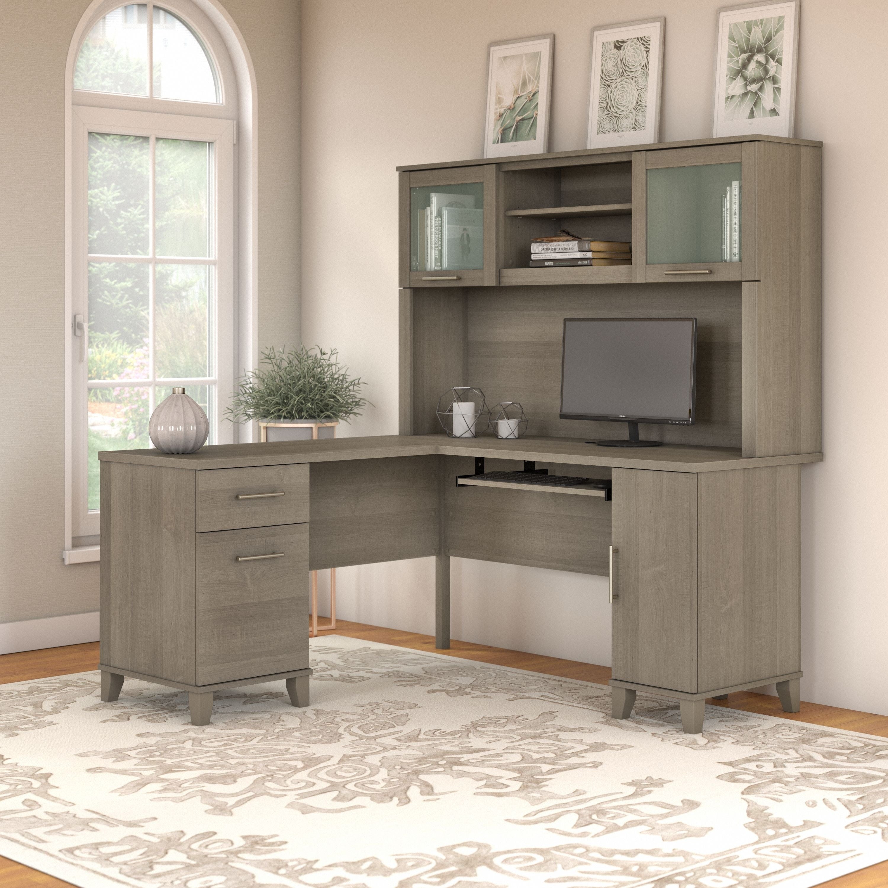 Strick Bolton Cassatt 60 Inch L Shaped Desk