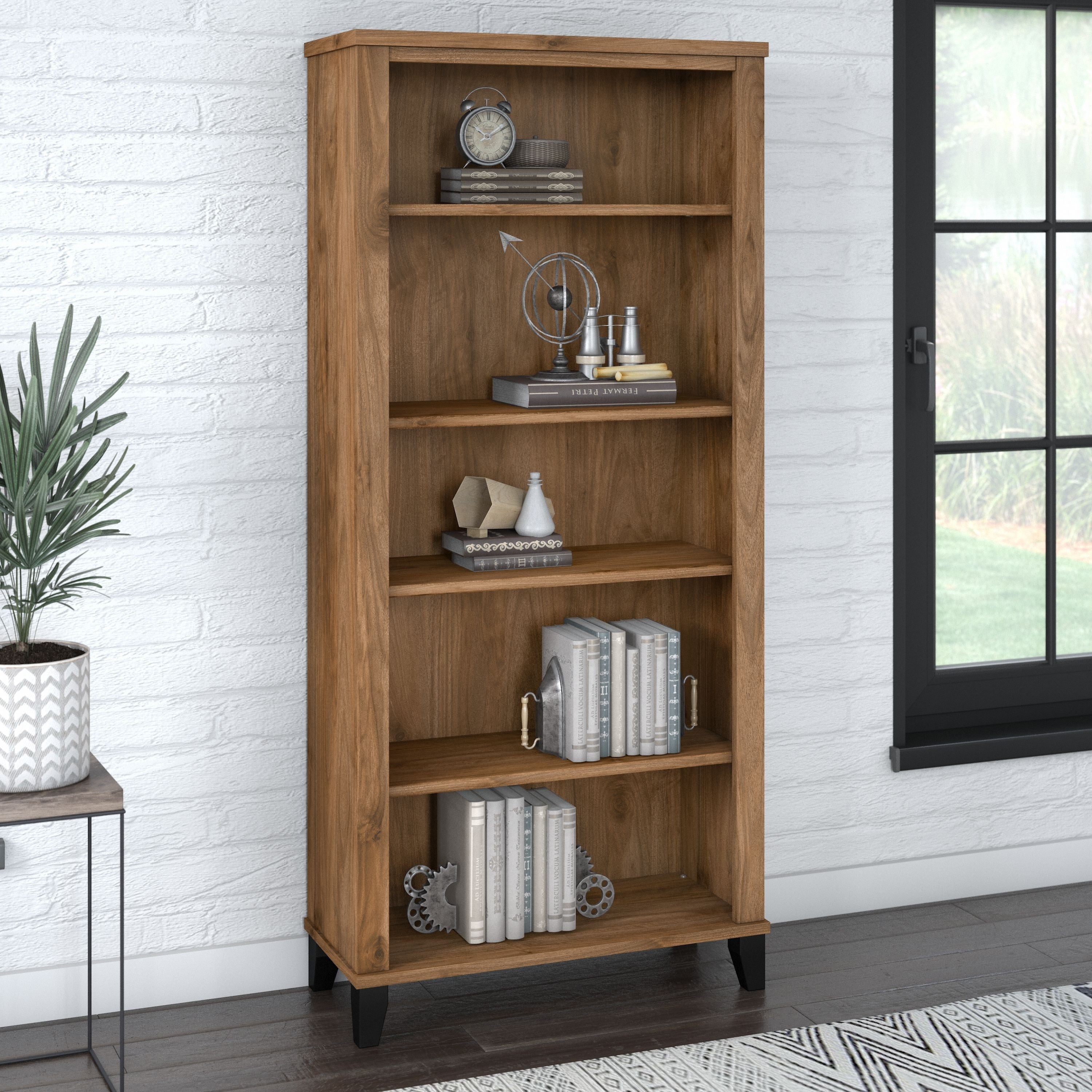 Strick Bolton Cassatt 5 Shelf Bookcase