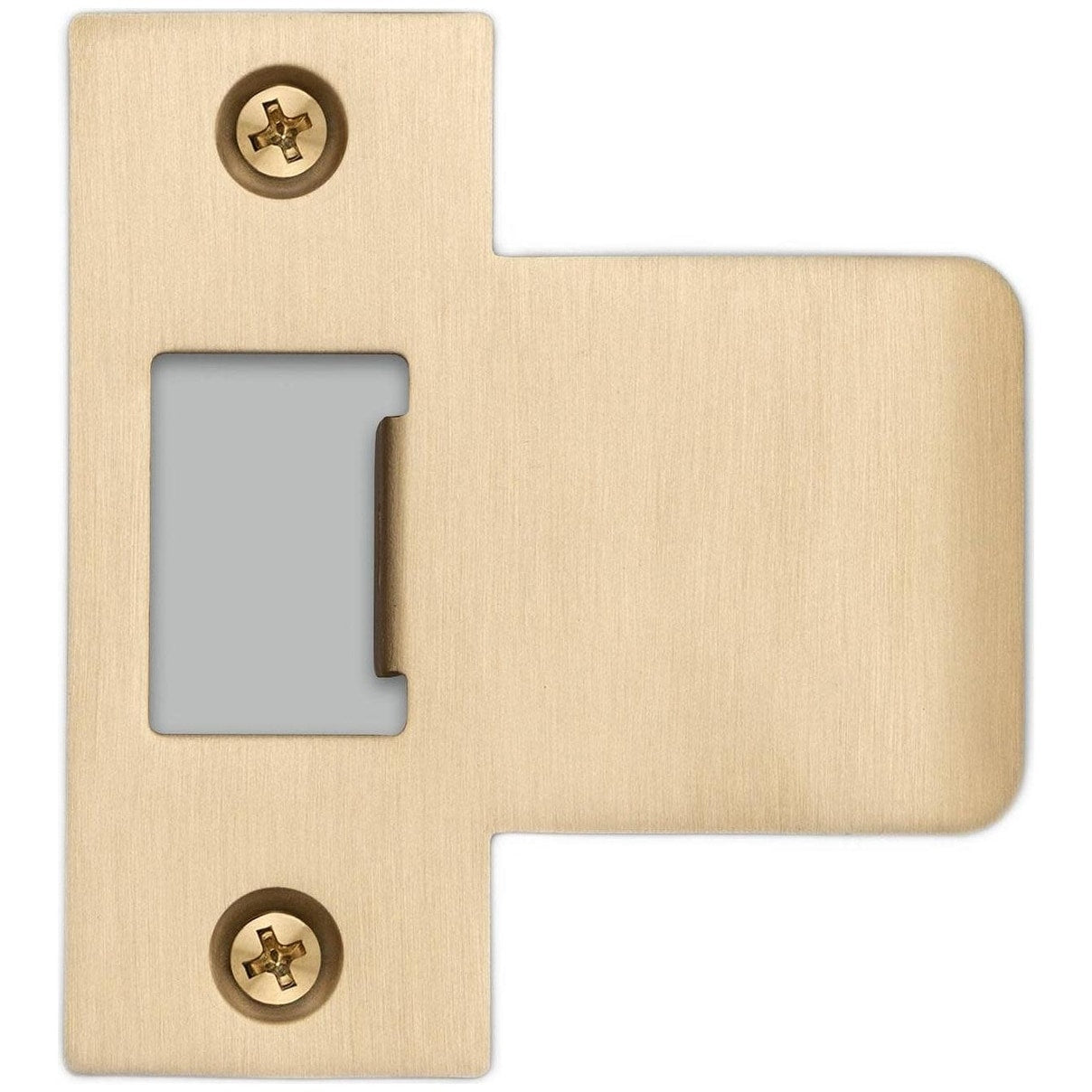 Buster Punch Uds 051788 2 1 2 Extended T Strike Plate Brass