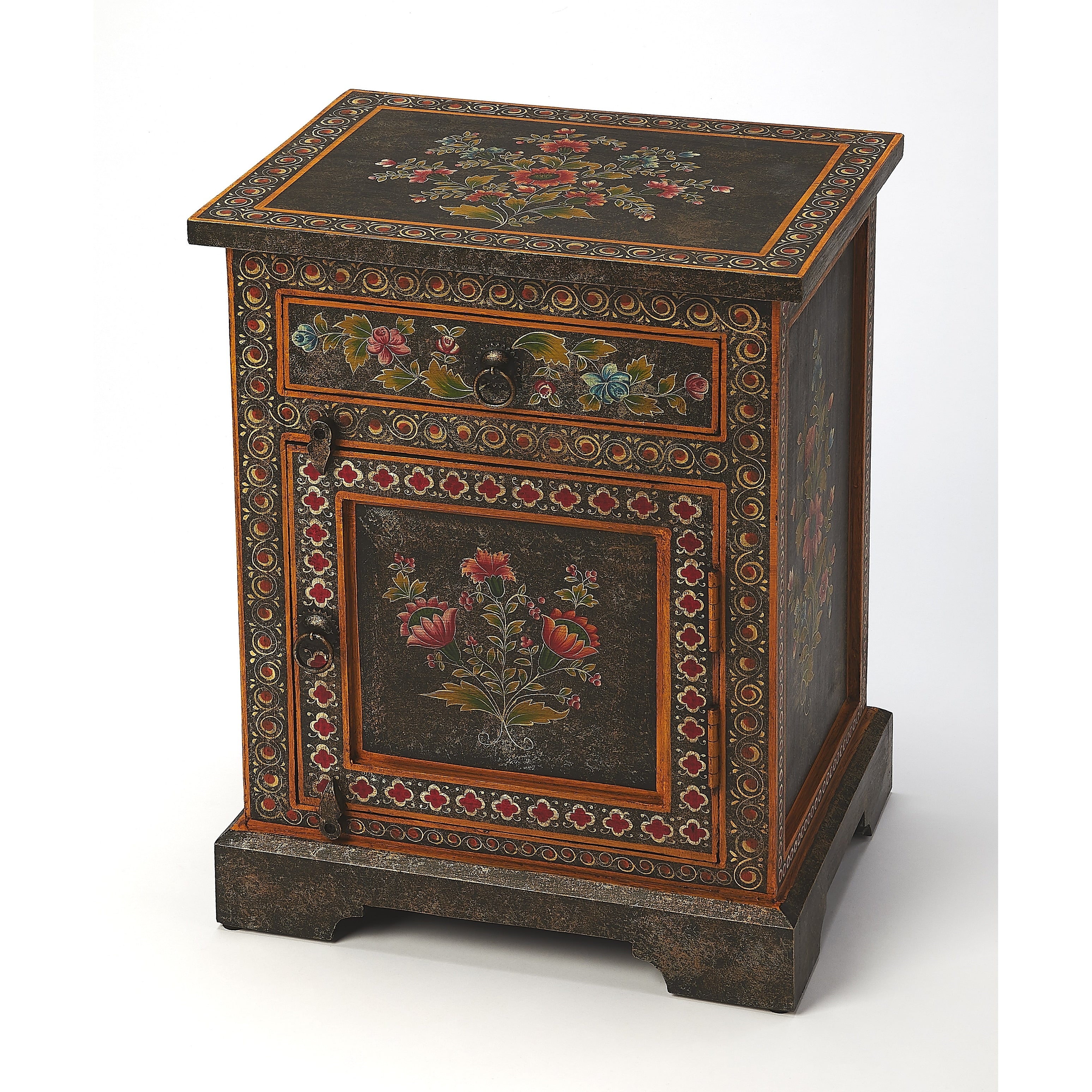 Butler Bihar Hand Painted Chest