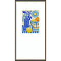 Butterfly Fruit Bowl By Susan Black Wood Framed Wall Art Print