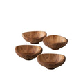 Butterfly Individual Salad Bowls Set Of 4