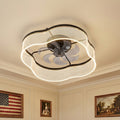 C Cattleya 20 Inch 7 Blade Integrated Led Ceiling Fan Light With Remote Control