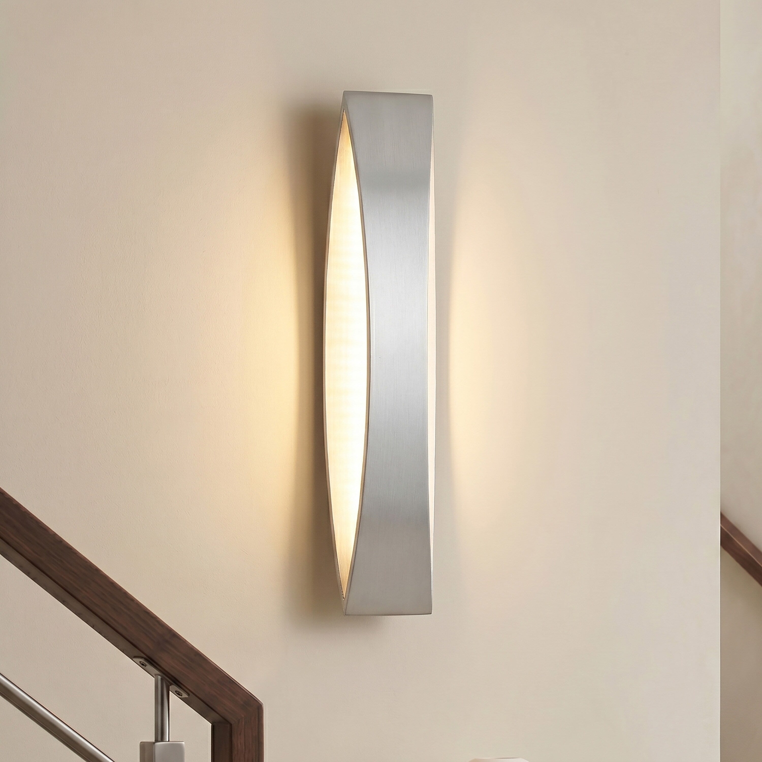 C Cattleya Black Aluminum Led Indoor Outdoor Wall Light 14 Inch