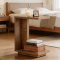C Shaped Bedside Table Stylish Side Table