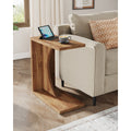 C Shaped End Table For Couch Sofa Side Table For Small Space
