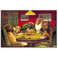 C.M. Coolidge Dog Poker Gallery Wrapped Canvas Art