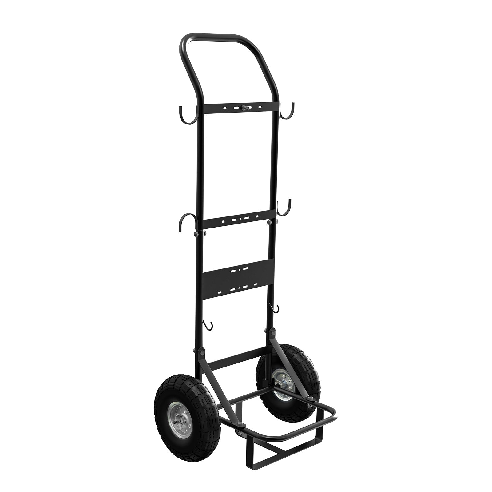 Camplux 300 Lb. Capacity 2 Wheel Folding Steel Hand Truck For Portable Water Heater