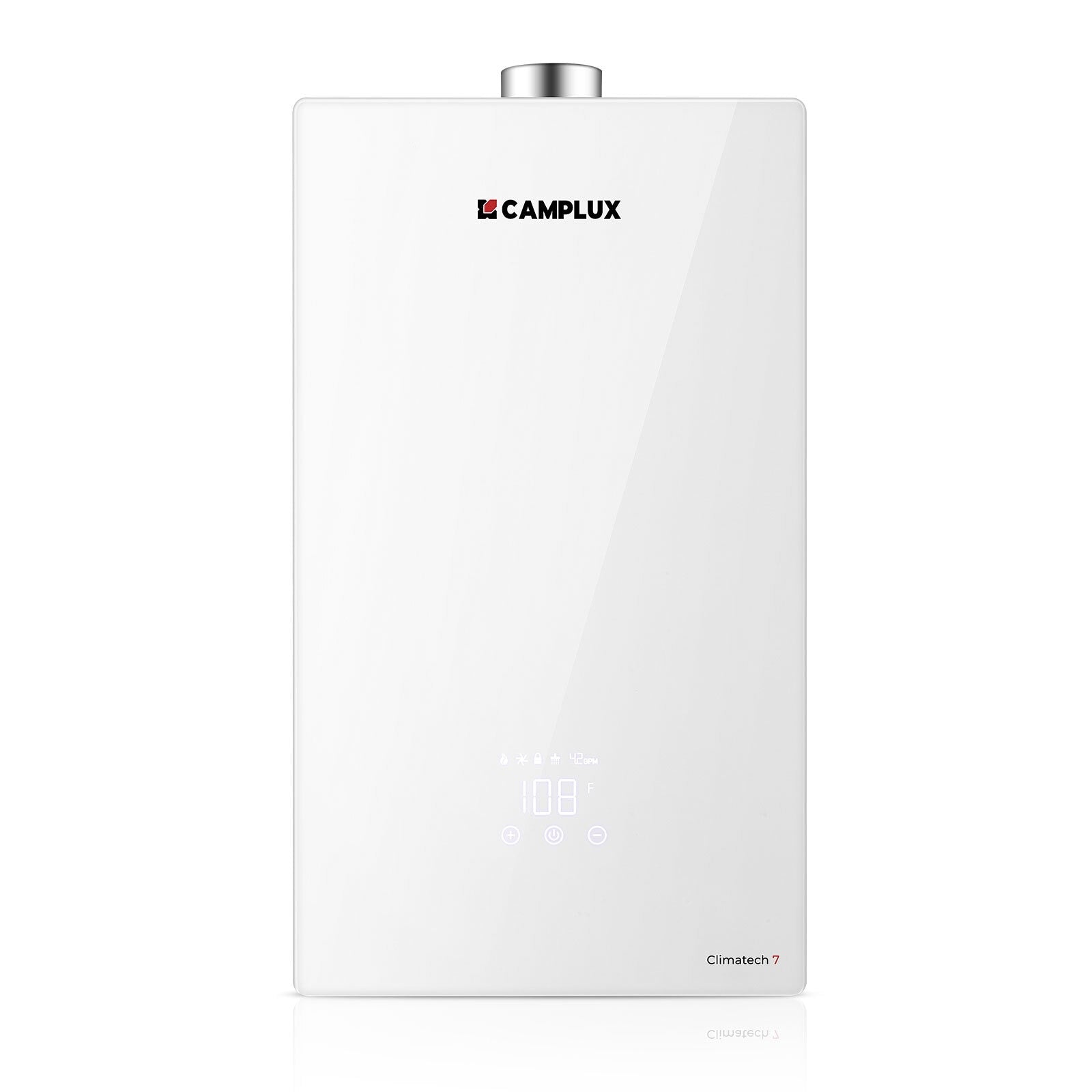 Camplux 4.22 Gpm 102 000 Btu Indoor Natural Gas Tankless Water Heater White