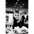 Canvas Breakfast At Tiffanys Audrey Hepburn 36X24 Photographic Reproduction