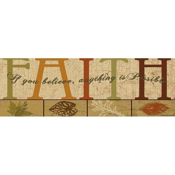 Canvas Faith By Marilu Windvand 36X12