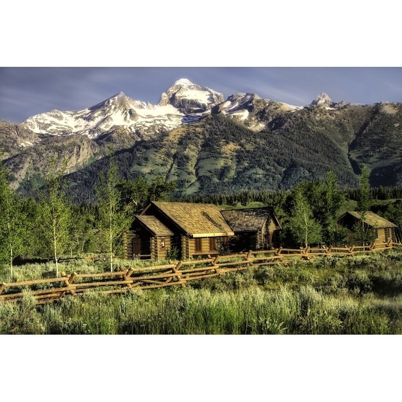 Canvas Mountain Scenery Transfiguration Chapel Photographic Print