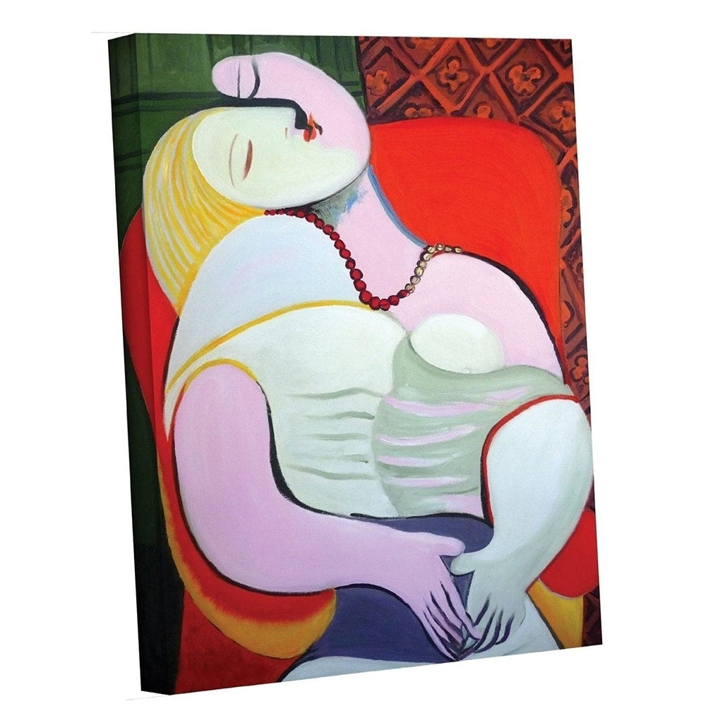 Canvas The Dream The Sleep By Pablo Picasso Art Painting Reproduction 12 X 16