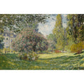 Canvas The Parc Monceau By Claude Monet