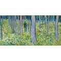 Canvas Undergrowth With Two Figures 1888 By Vincent Van Gogh