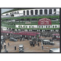 Canvas Wrigley Field By Darryl Vlasak Sports Art Painting Reproduction