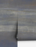 Serene Reflection Wallpaper by Carol Benson, Navy,