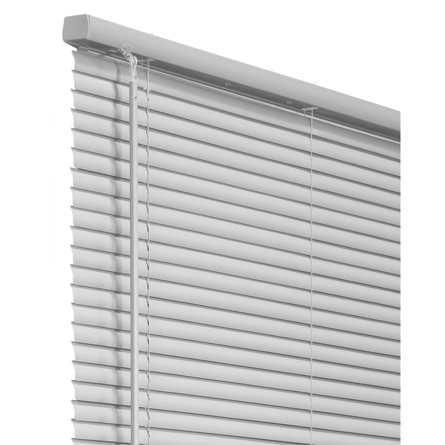 Chicology Cordless 1 Inch Vinyl Mini Blinds Room Darkening