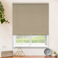 Chicology Cordless 1 Inch Vinyl Mini Blinds Room Darkening