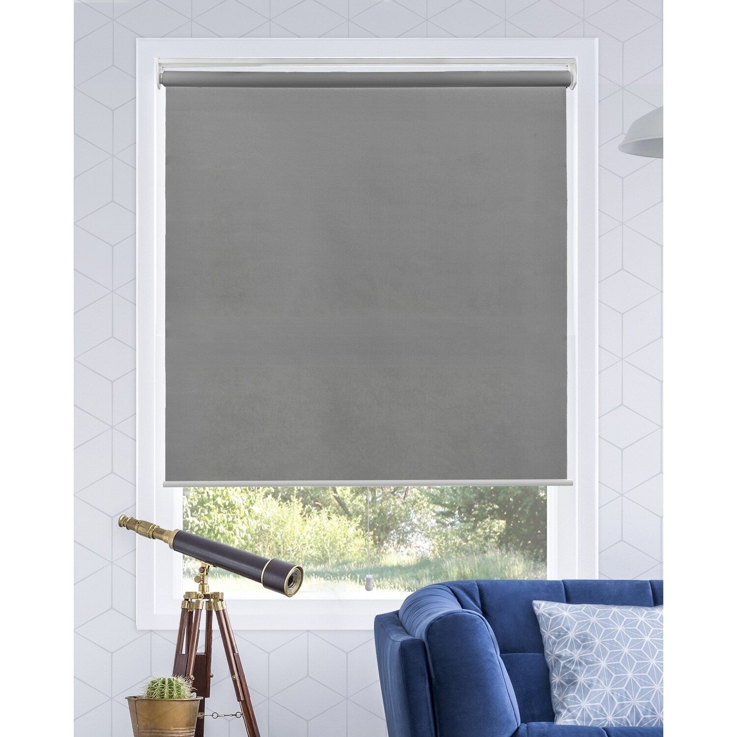 Chicology Light Filtering Cordless Roller Shades 57 W X 72 H