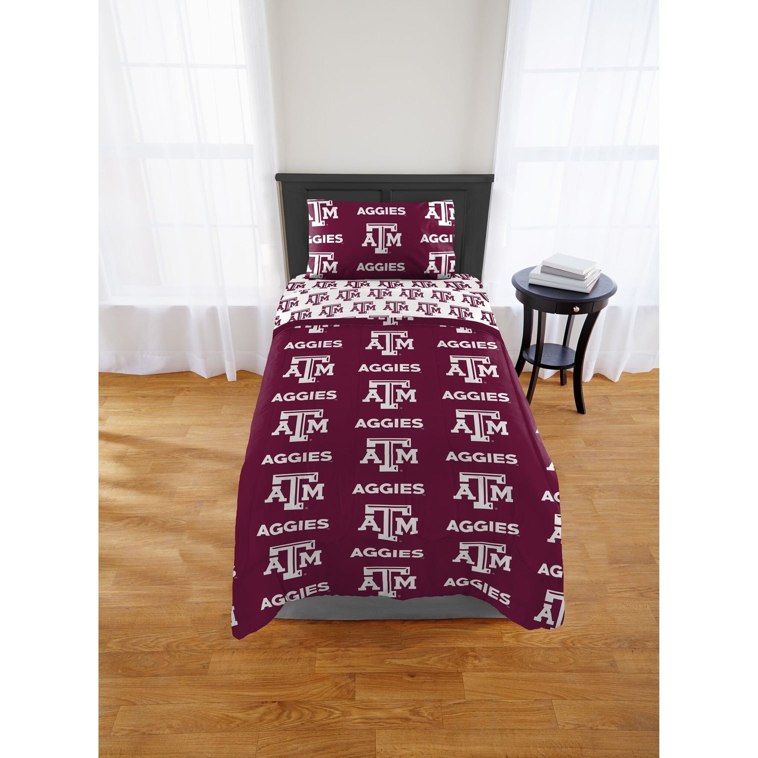 Col 808 Texas A M Aggies Twin Bed In A Bag Set