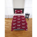 Col 808 Virginia Tech Hokies Twin Bed In A Bag Set