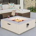 Cosiest Outdoor Square Propane Fire Pit