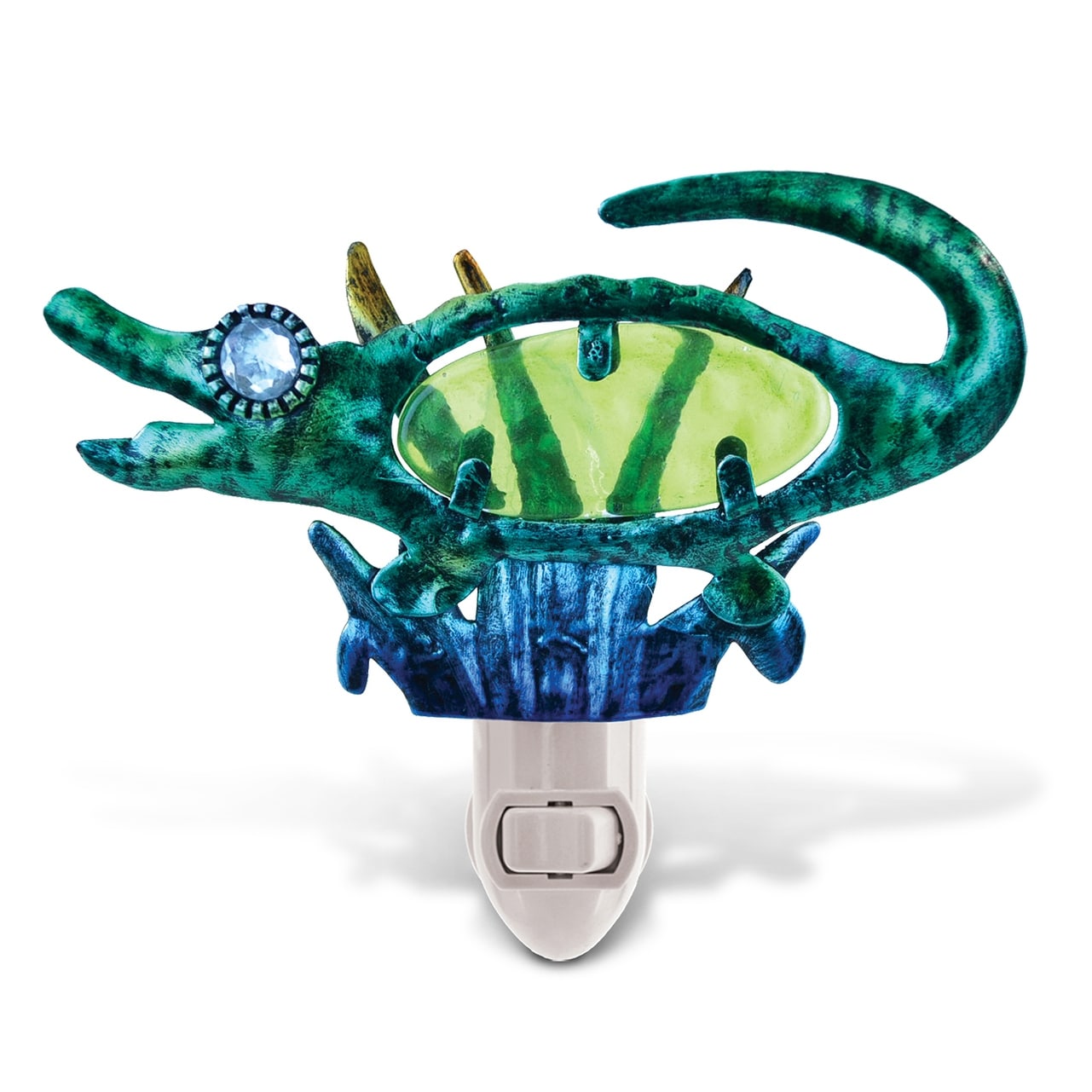 Puzzled Night Light Alligator
