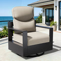Cozywor Outdoor Cushion Set With Cotton Enhanced Comfort High Density Foam Water Resistant