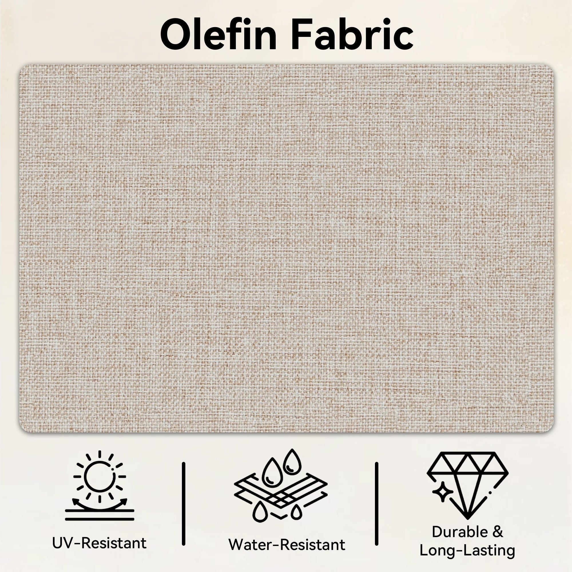 Cozywor Outdoor Cushion Set With Memory Foam Uv Resistant Olefin Fabric Blue