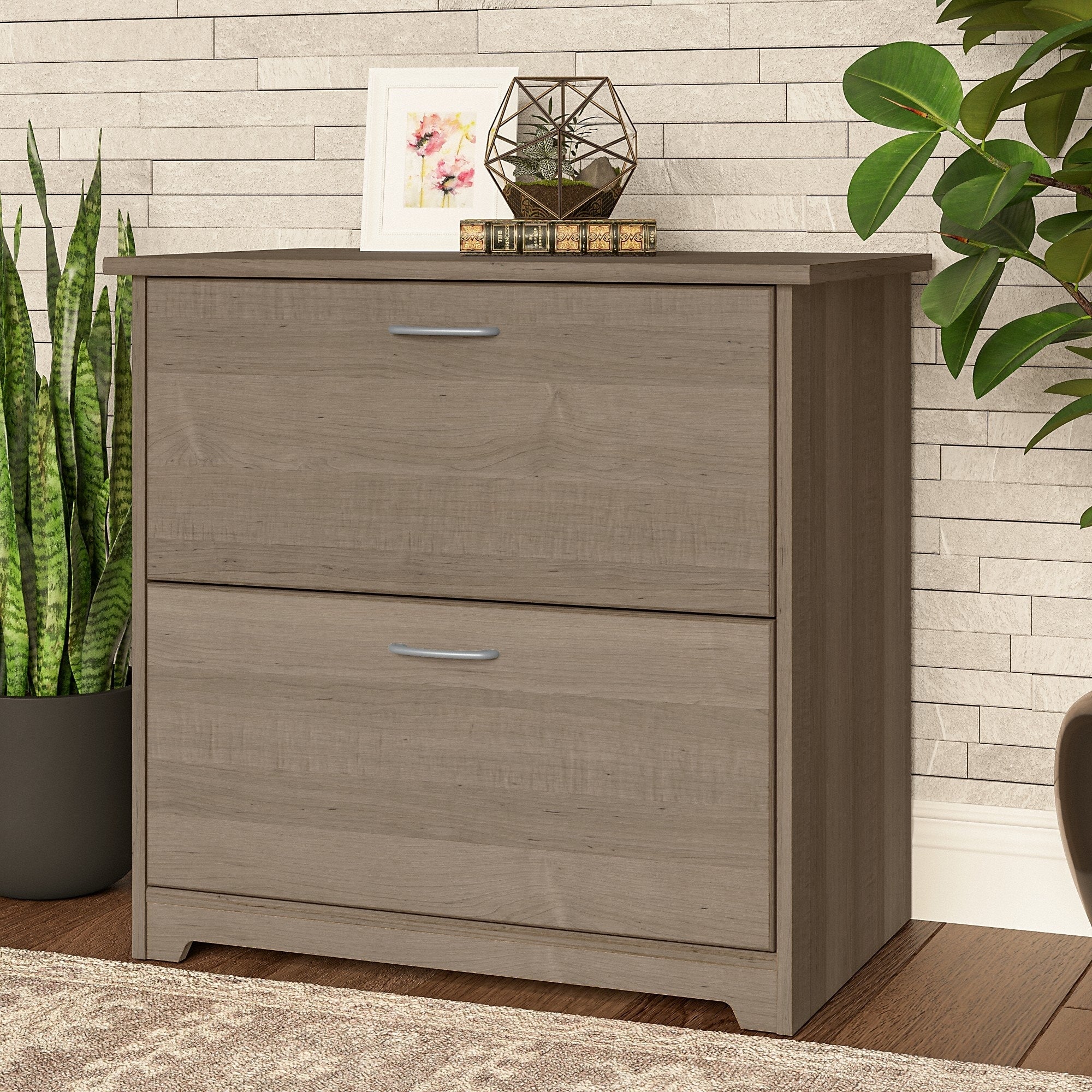 Porch Den Hale Lateral File Cabinet In Harvest Cherry