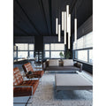 Caden 24 Inch Led Pendant With White Acrylic