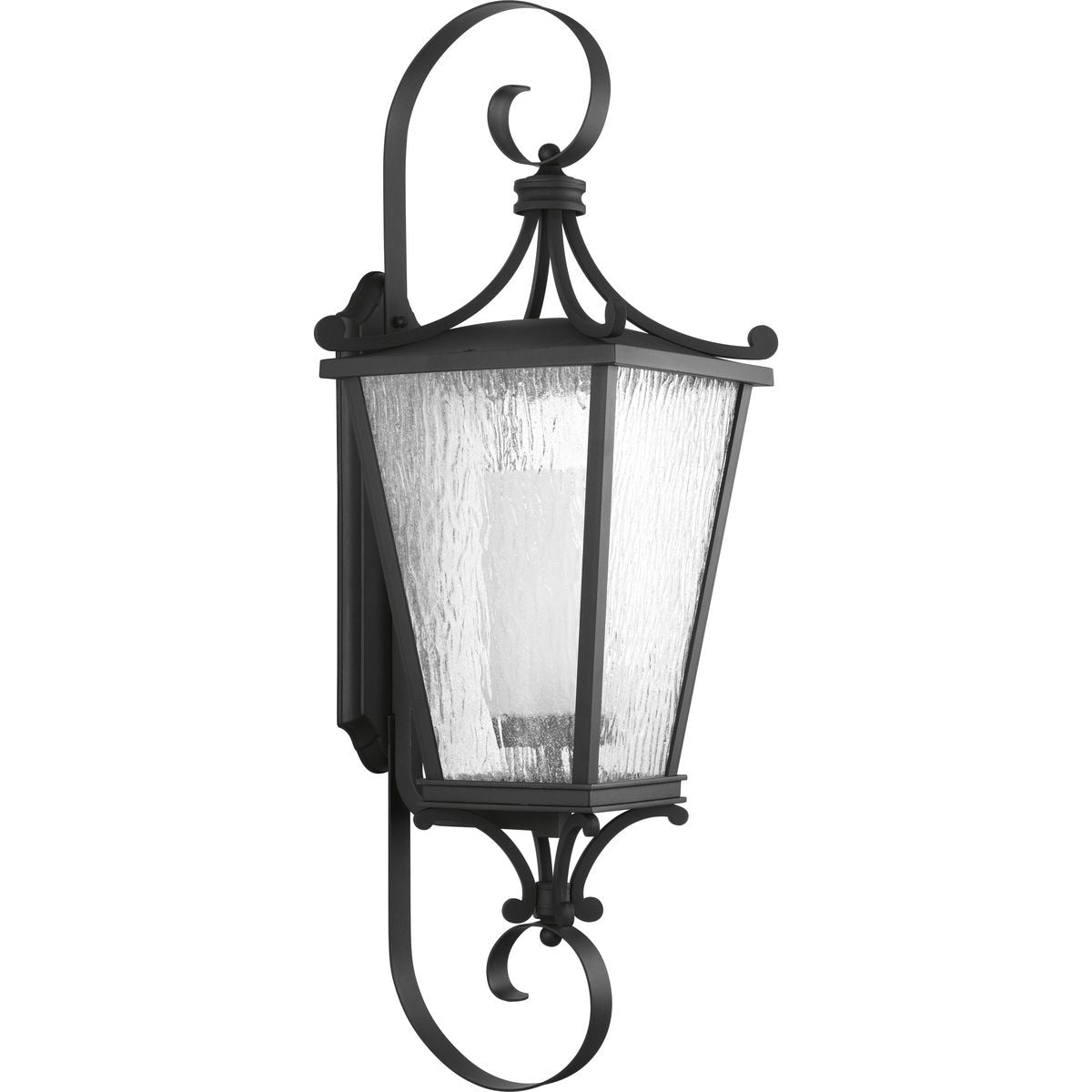 Cadence Collection Black One Light Extra Large Wall Lantern 30.23 X 16.38 X 15